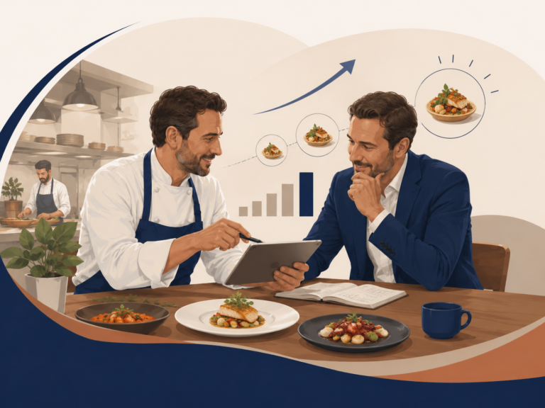 Desarrollo gastronómico conjunto con el cliente